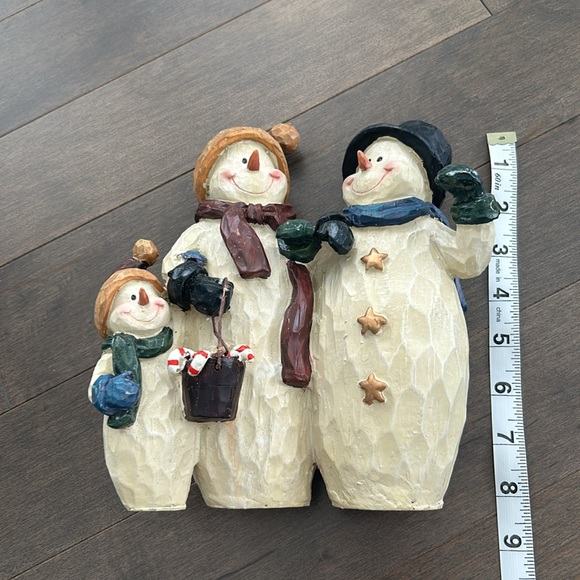 ✨Host Pick✨Holiday Snowman Family, Christmas Decor Wooden Winter Ornament - Picture 9 of 9